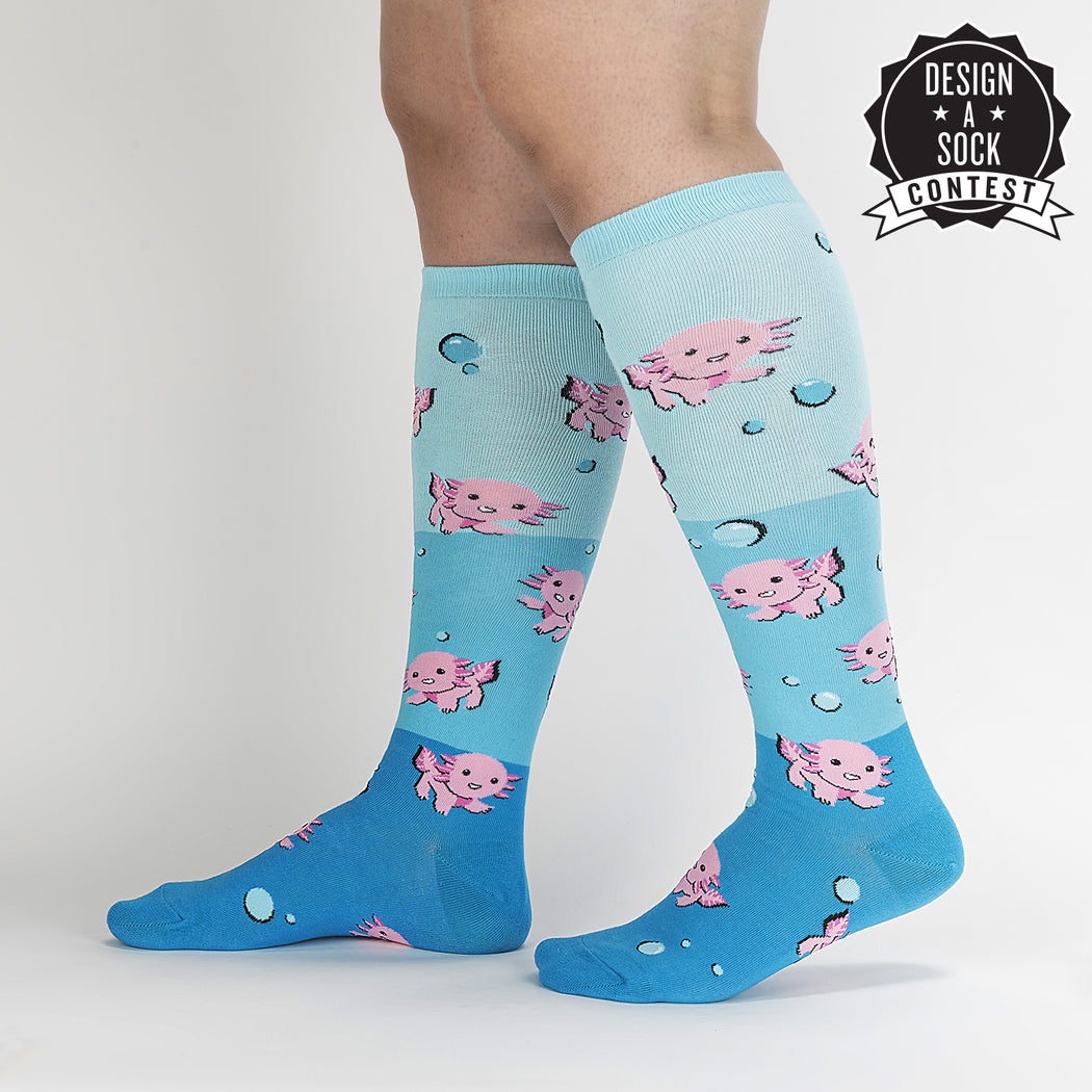 Sock it to Me | Knee High | Dancing Axolotl