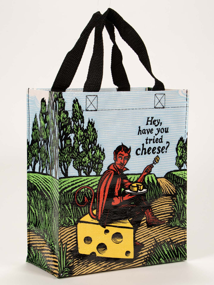 Blue Q Handy Tote | Have You Tried Cheese?