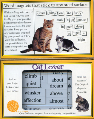 Magnetic Poetry | Cat Lover