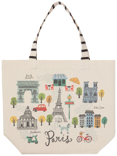 Meet Me In Paris Tote Bag | Now Designs - Oscar & Libby's