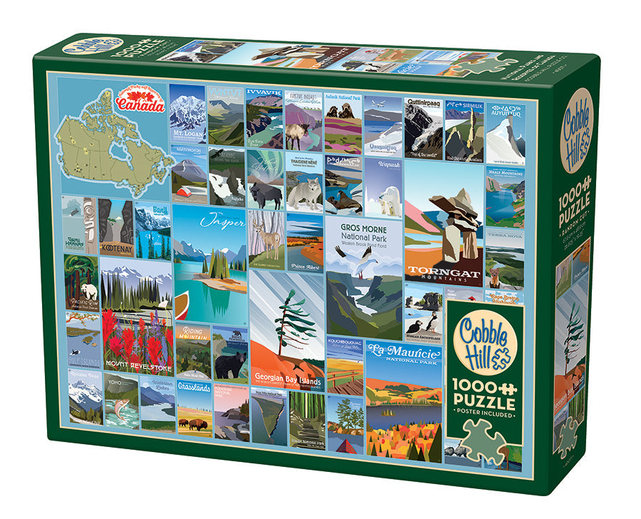 Cobble Hill | National Parks and Reserves of Canada 1000 piece puzzle