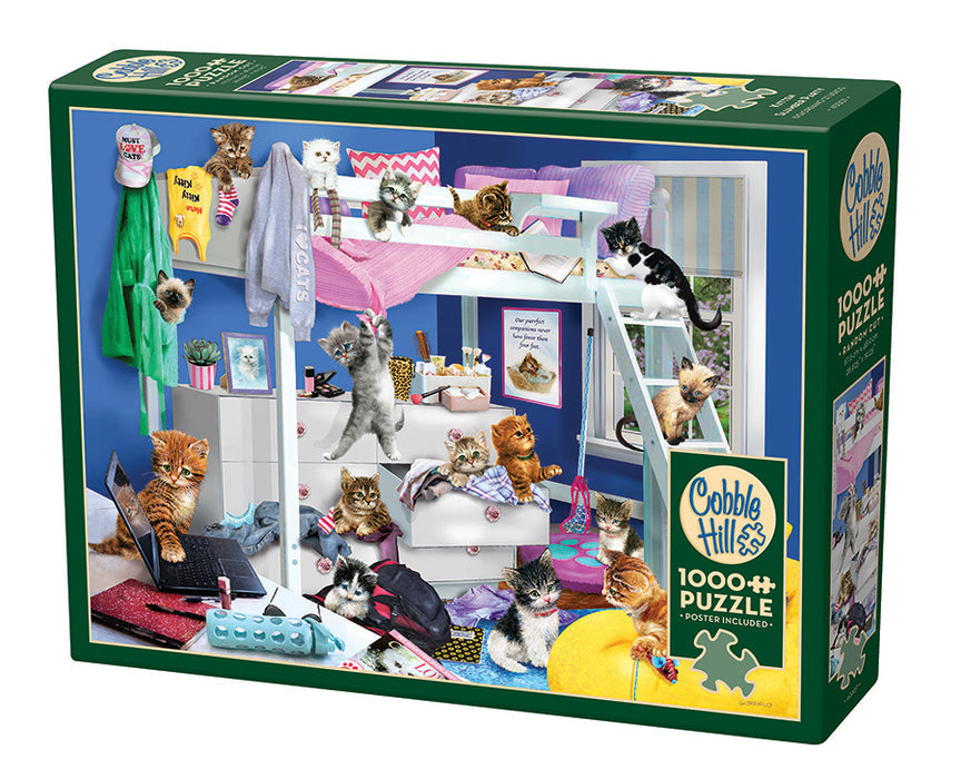 Cobble Hill | Kitten Slumber Party 1000 piece puzzle