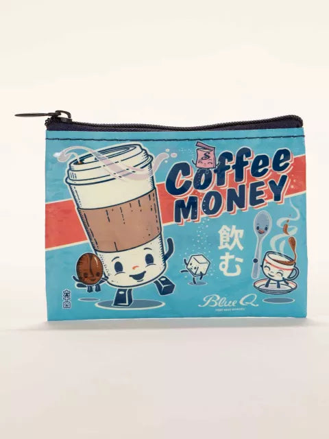 Blue Q | Change Purse | Coffee Money