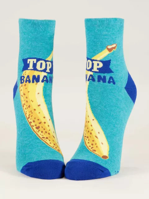 Blue Q | Women's Ankle Socks | Top Banana