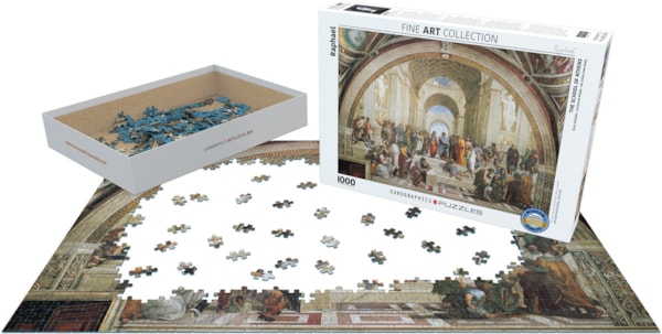 Eurographics | The School of Athens Raphael 1000 piece puzzle