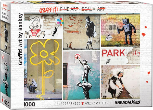 Eurographics | Street Art by Banksy 1000 piece puzzle