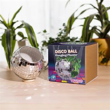 Disco Ball Hanging Planter | 6" - Oscar & Libby's