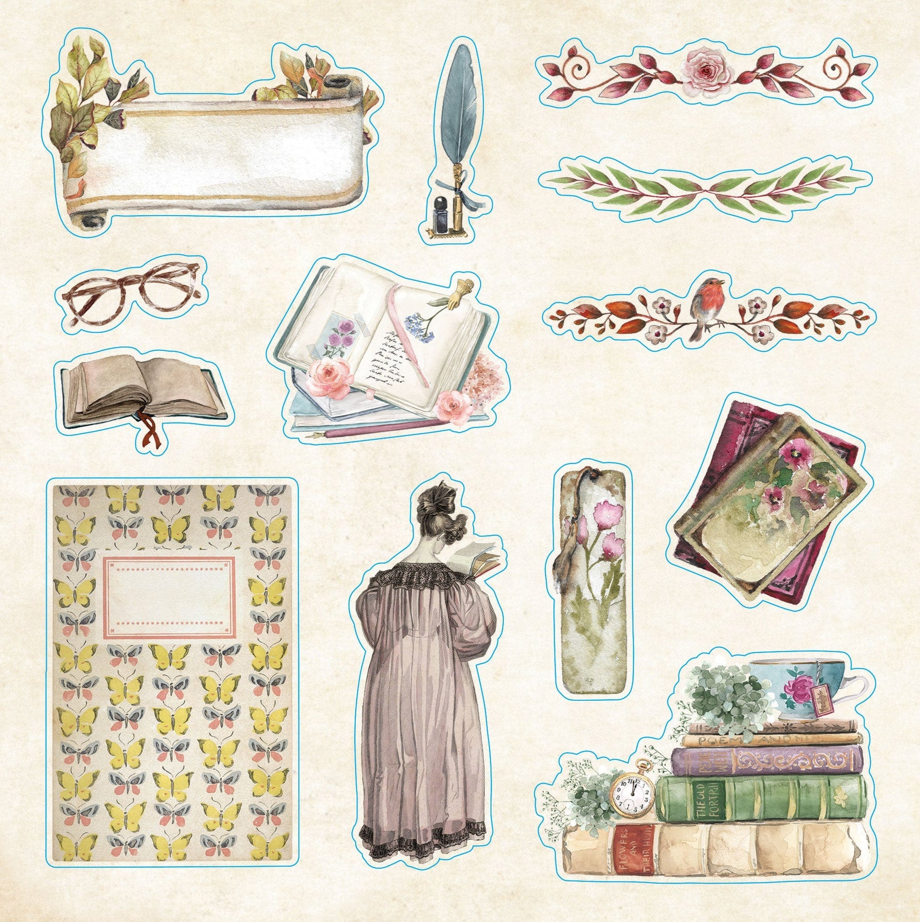 Bibliophilia Ephemera | An Extraordinary Compendium of Literary Stickers