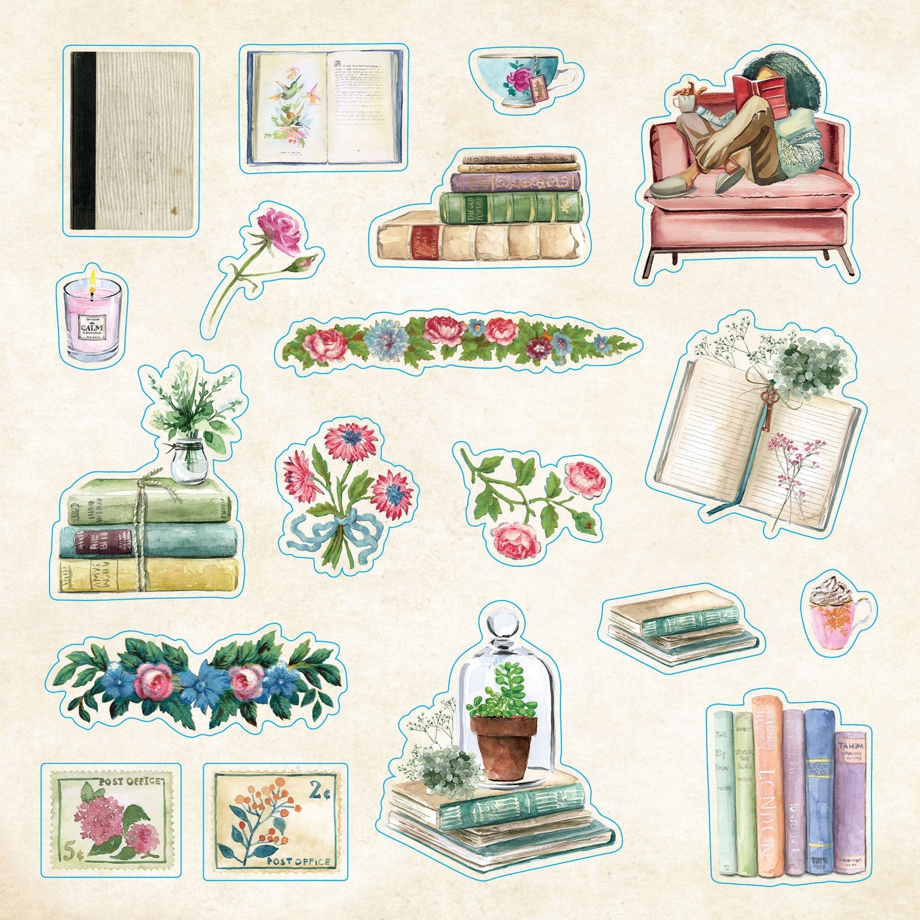 Bibliophilia Ephemera | An Extraordinary Compendium of Literary Stickers