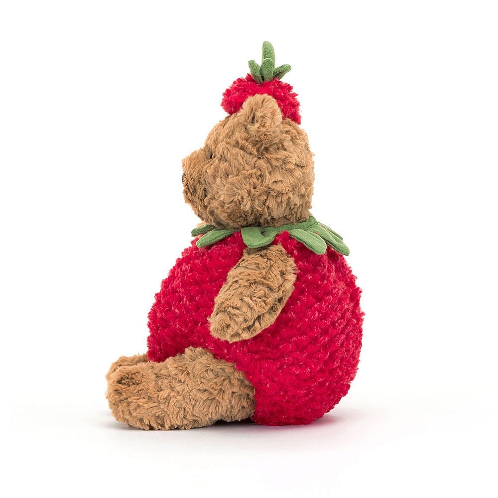 Bartholomew Bear Bathrobe Strawberry