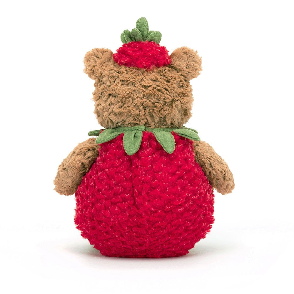 Bartholomew Bear Bathrobe Strawberry