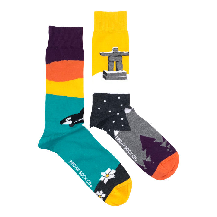 Friday Sock Co. |  Men's Socks | West Coast Canadian Landscape