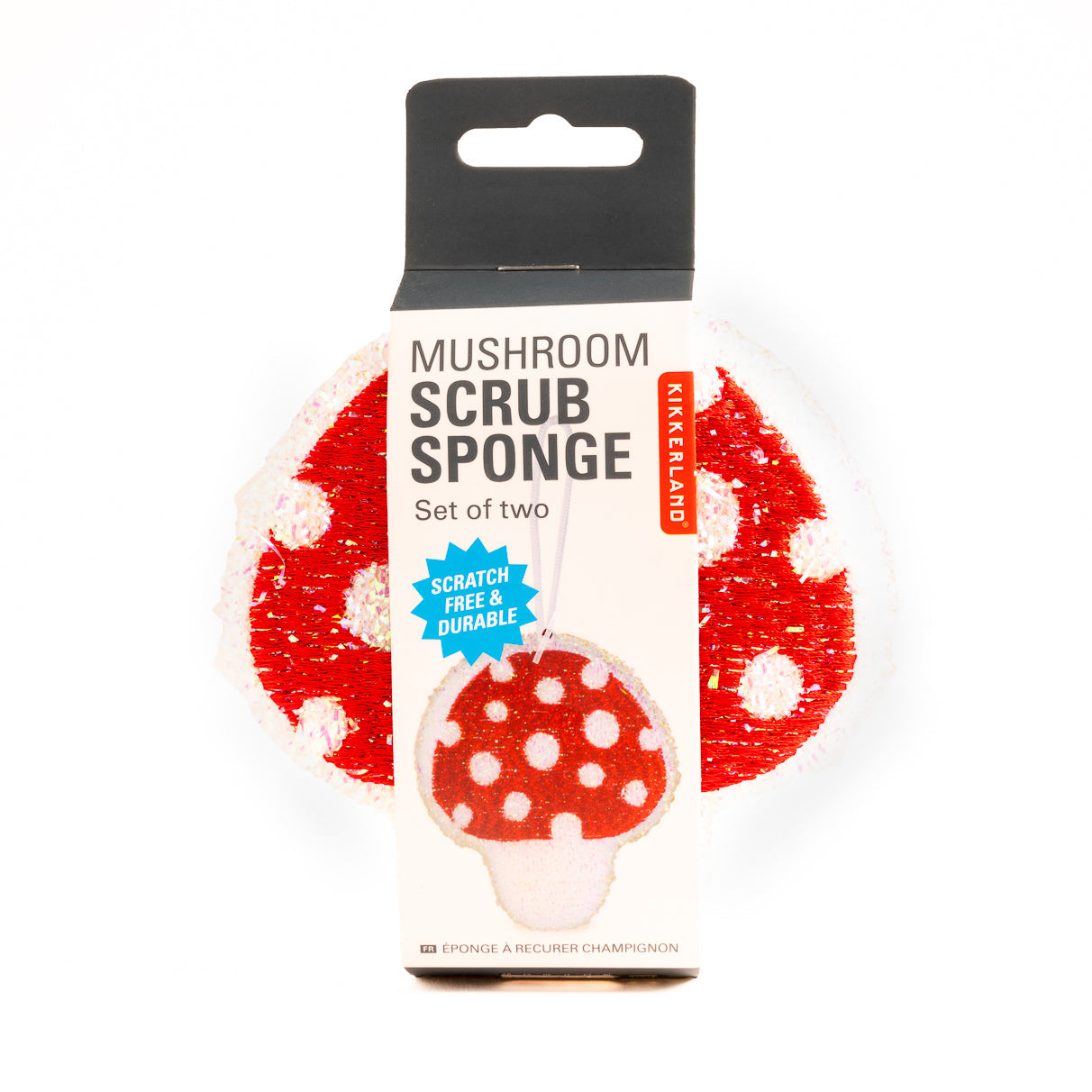 Scrub Sponge : Mushroom set of 2