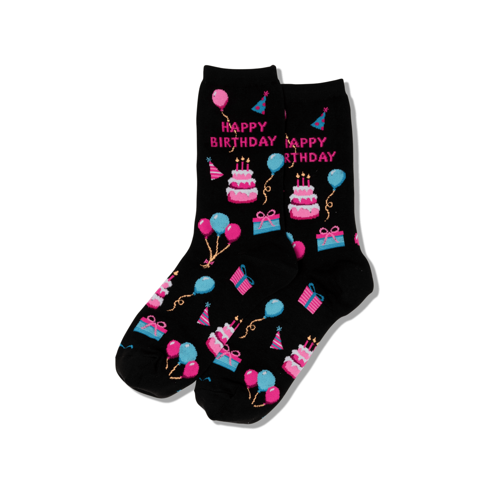 HotSox Women's | Happy Birthday Crew Socks