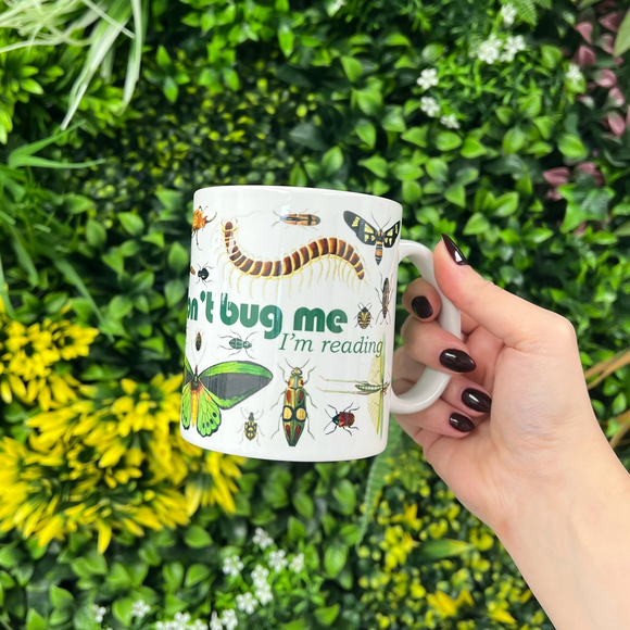 Don't Bug Me I'm Reading Mug | Fly Paper Products