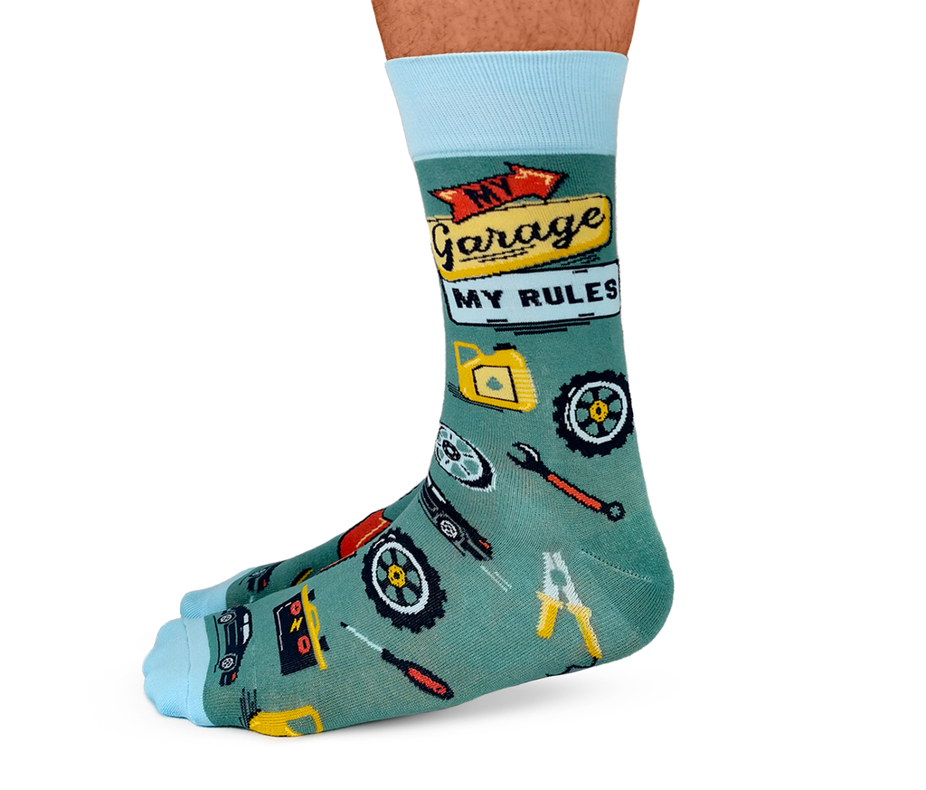 Uptown Sox | Men's Crew Socks | Garage Guru