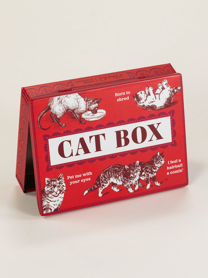 Blue Q | Pocket Box | Cat Box