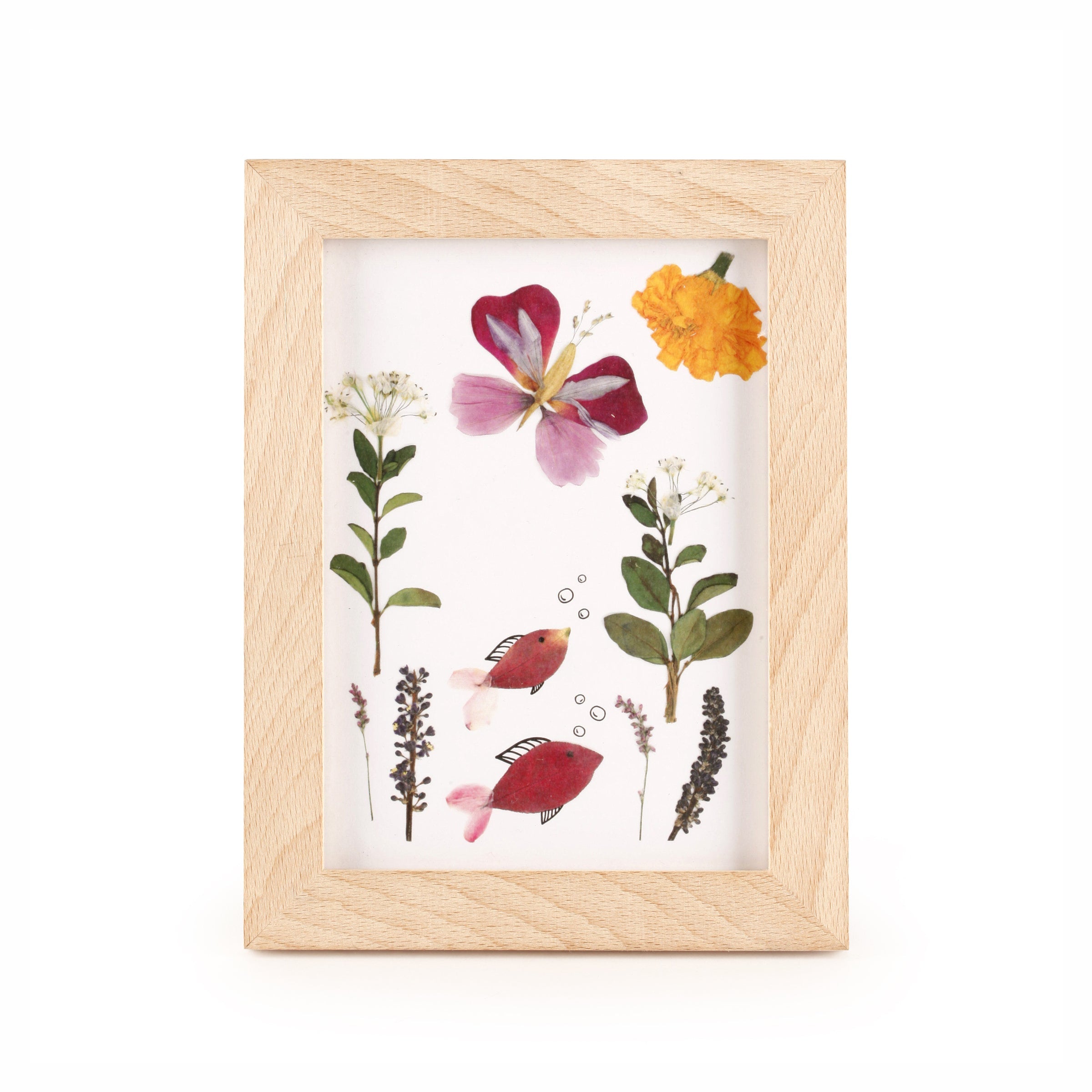 Huckleberry Make Your Own Pressed Flower Frame Art