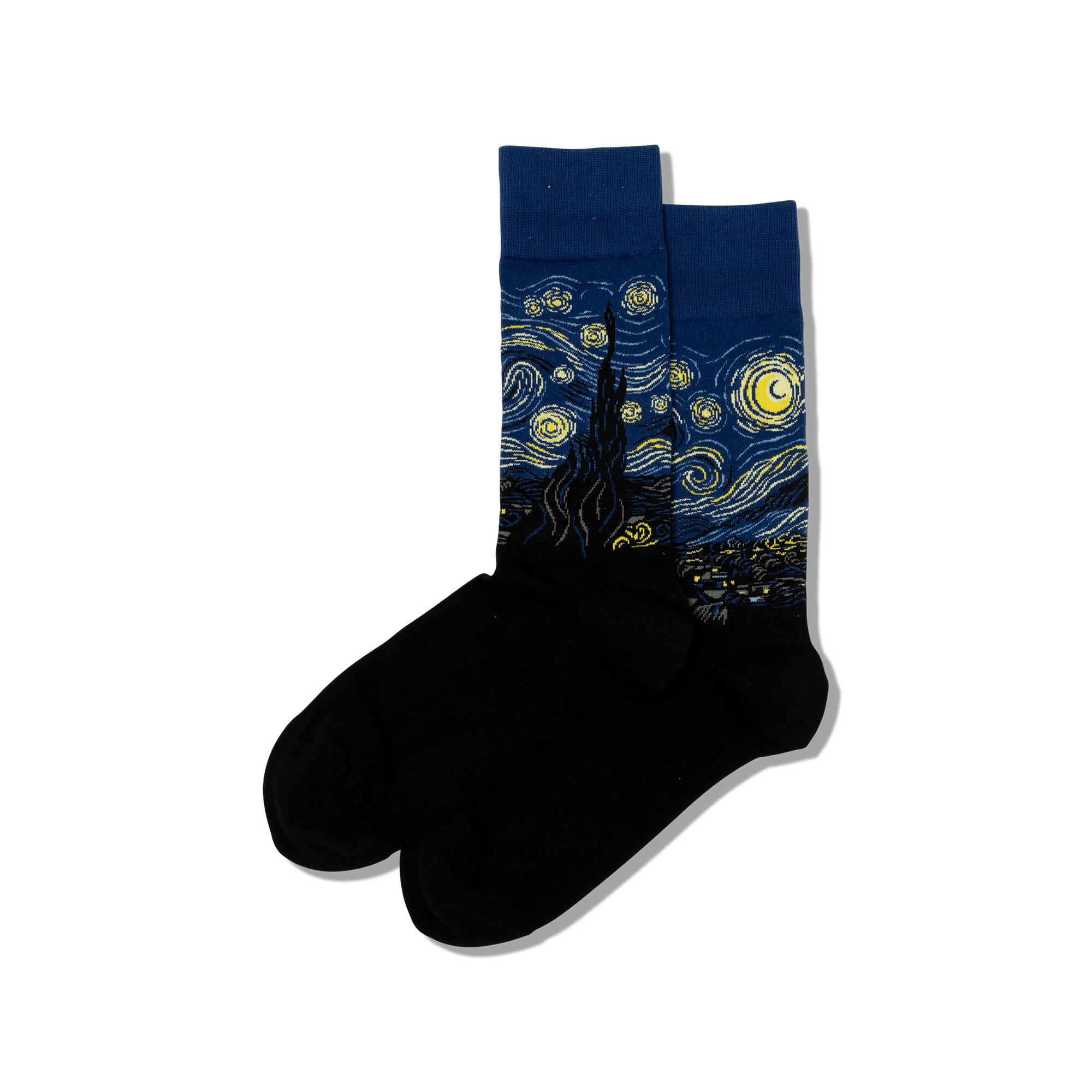 HotSox Men's | Van Gogh Starry Night Crew Socks