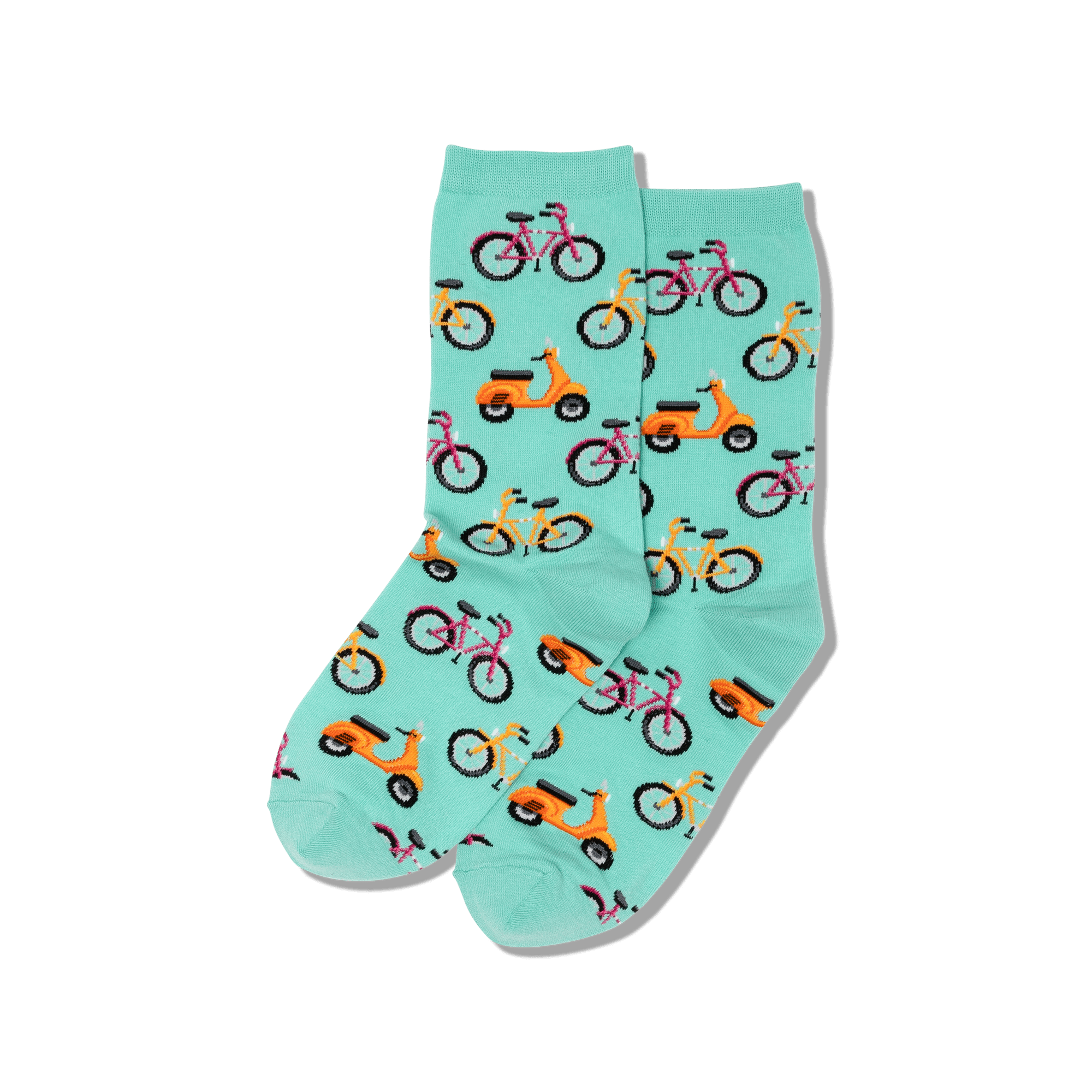 HotSox Women's | Bike and Vespa Crew Socks