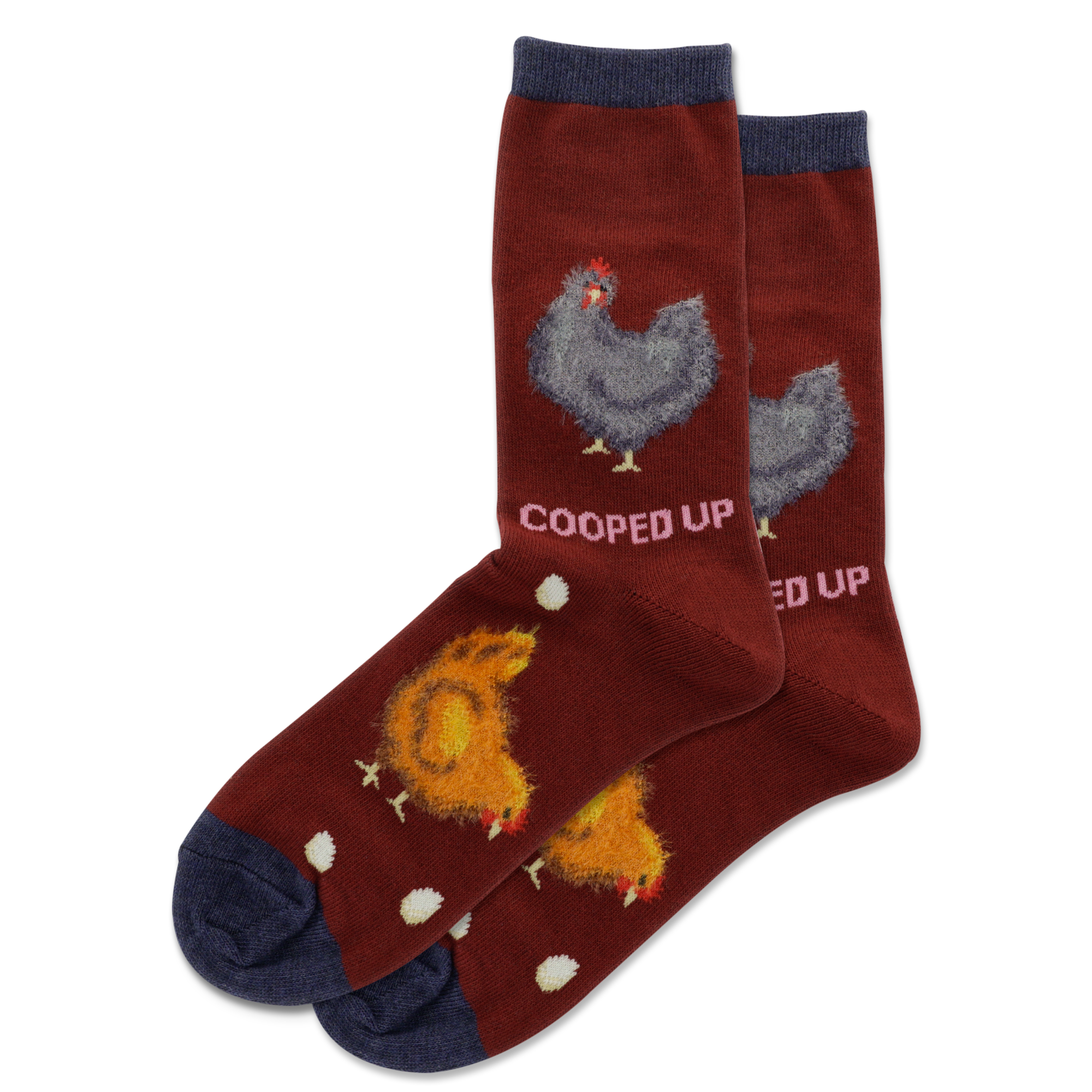 HotSox Women's | Cooped Up Crew Socks