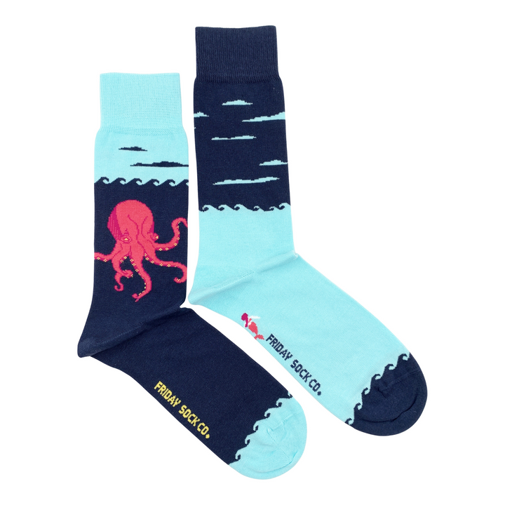 Friday Sock Co. |  Men's Socks | Kraken & Ship