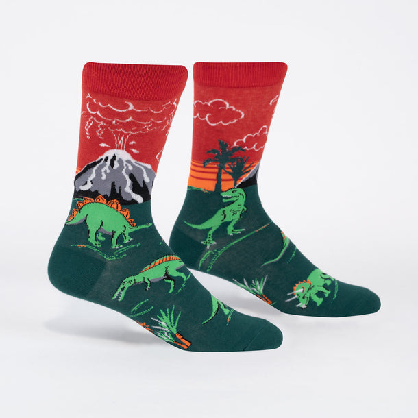 Sock it to Me | Men's Crew | Dinosaur Days