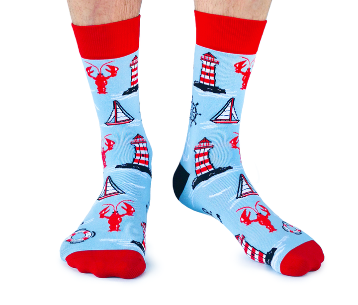 Uptown Sox | Men's Crew Socks | Nautical