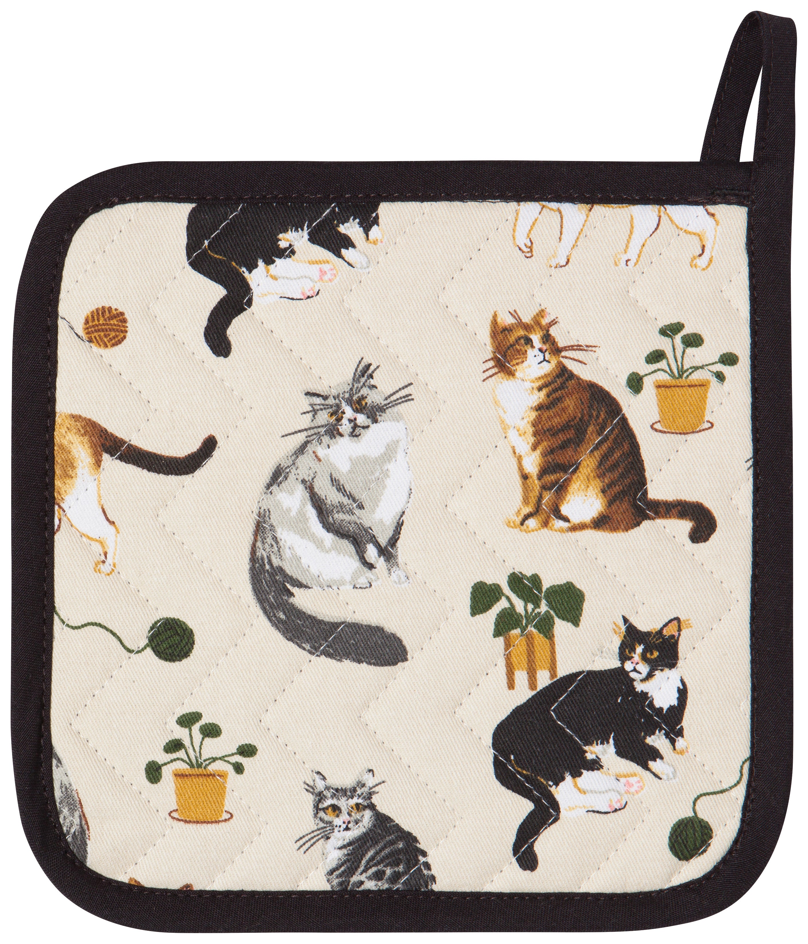 Quilted Potholder | Cat Collective - Oscar & Libby's