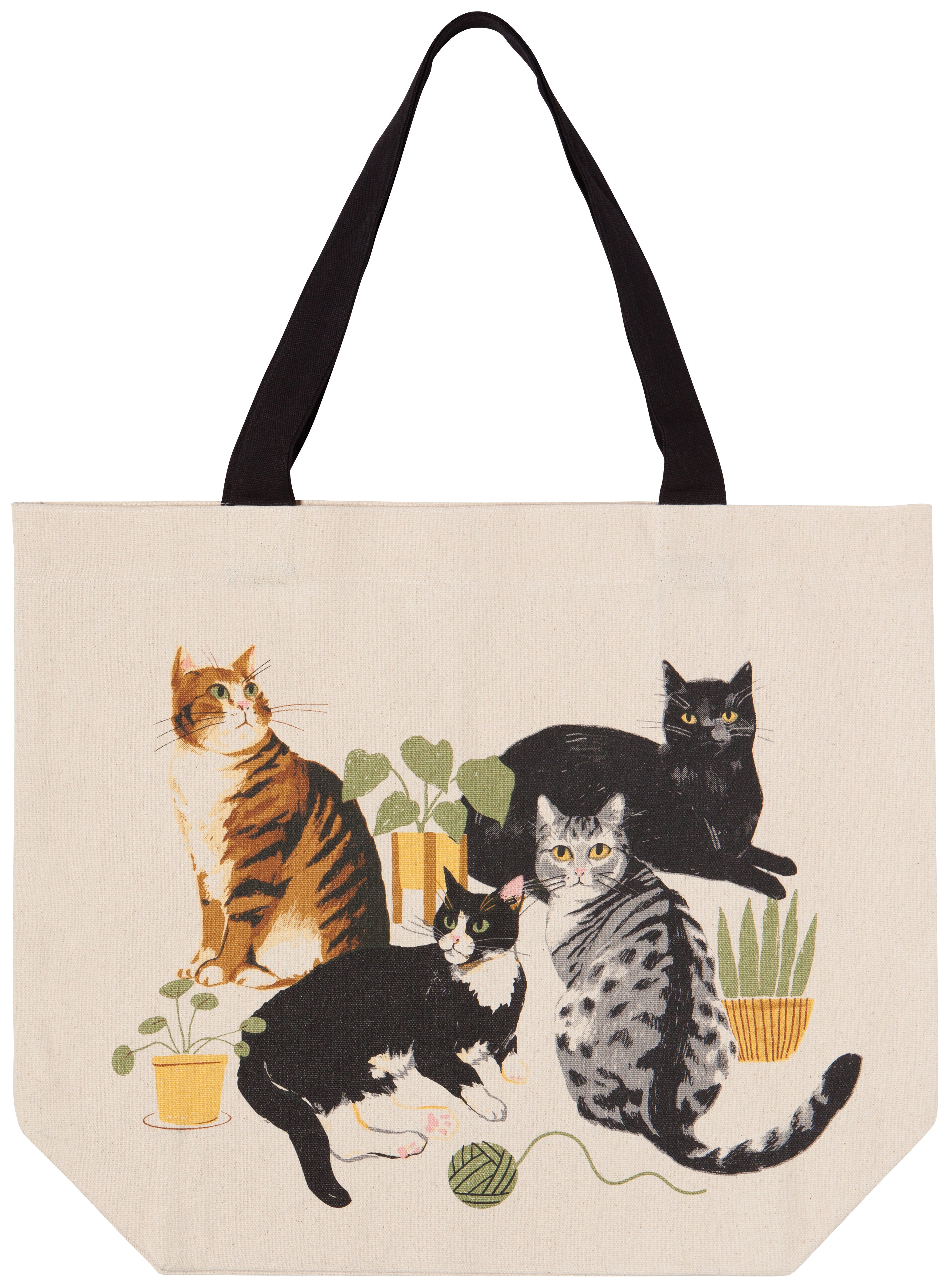 Cat Collective Tote Bag | Now Designs - Oscar & Libby's