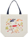 Field Mushrooms Tote Bag | Now Designs - Oscar & Libby's