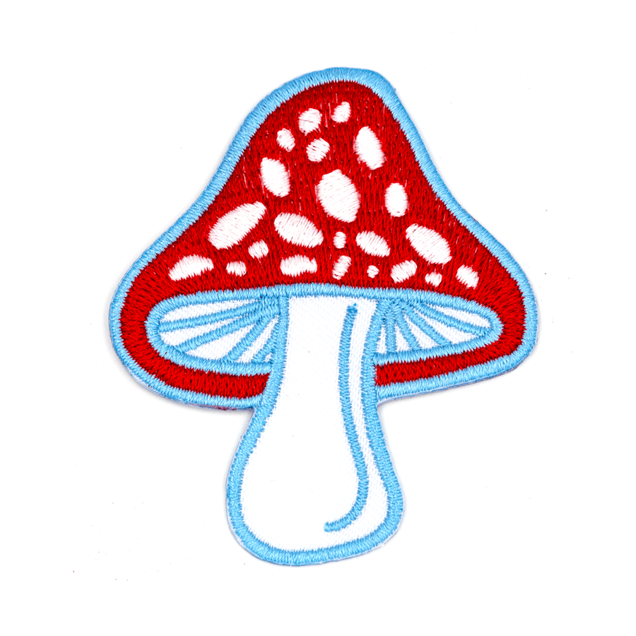 Mushroom Iron On Patch | These Are Things