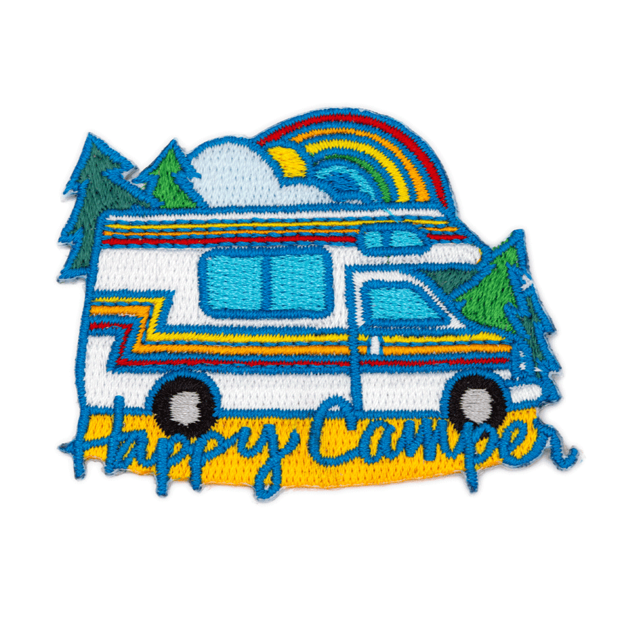 Happy Camper Iron On Patch | These Are Things