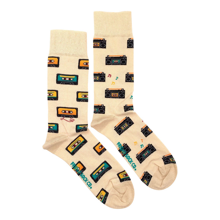 Friday Sock Co. |  Men's Socks | Cassette & Boombox