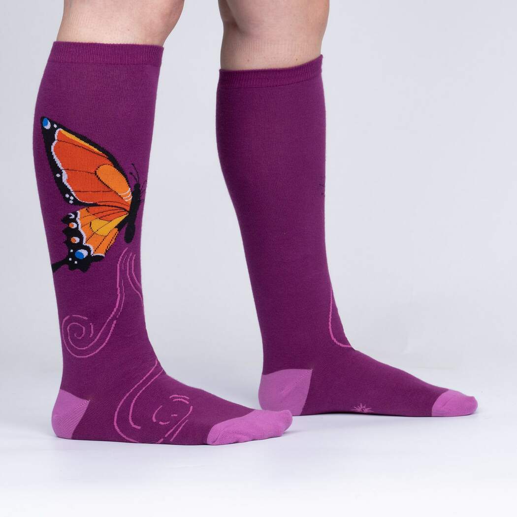 Sock it to Me | Knee High Stretch It | The Monarch