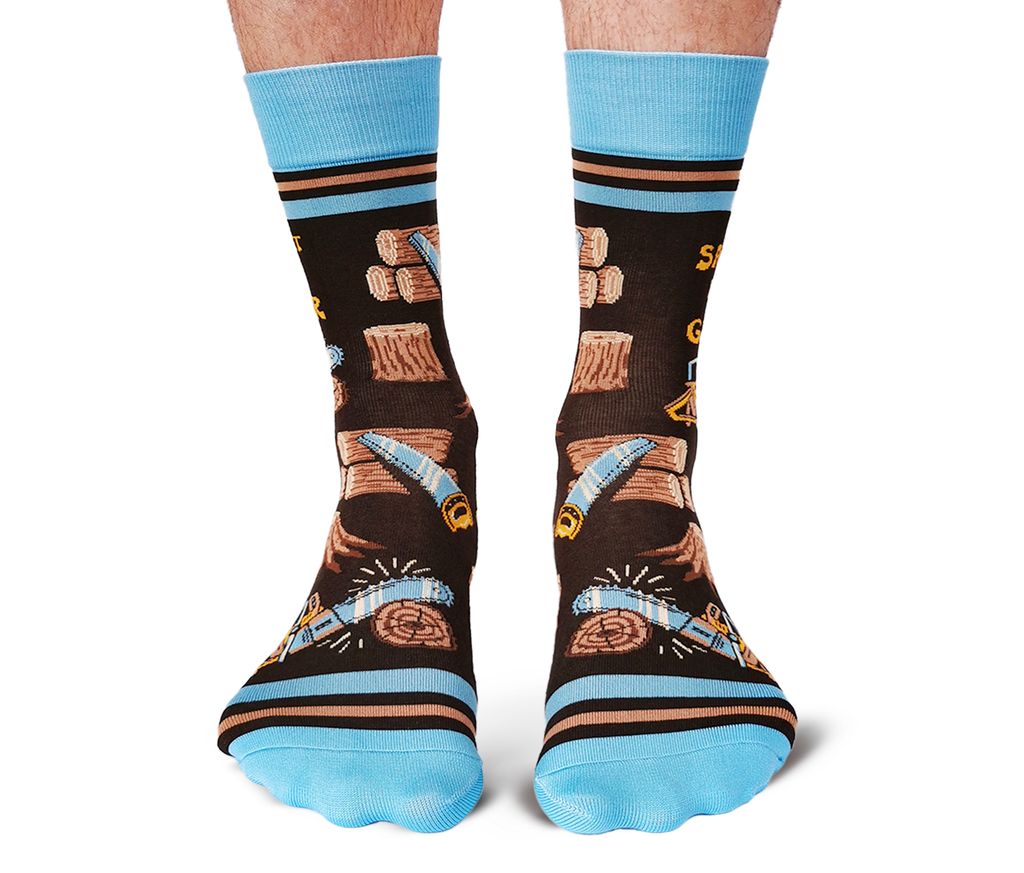 Uptown Sox | Men's Crew Socks | Sawdust