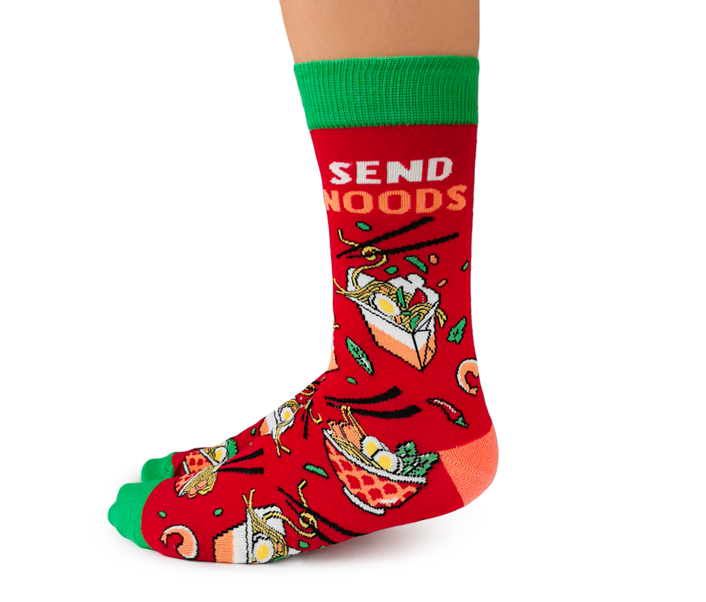 Uptown Sox | Women's Crew Socks | Send Noods