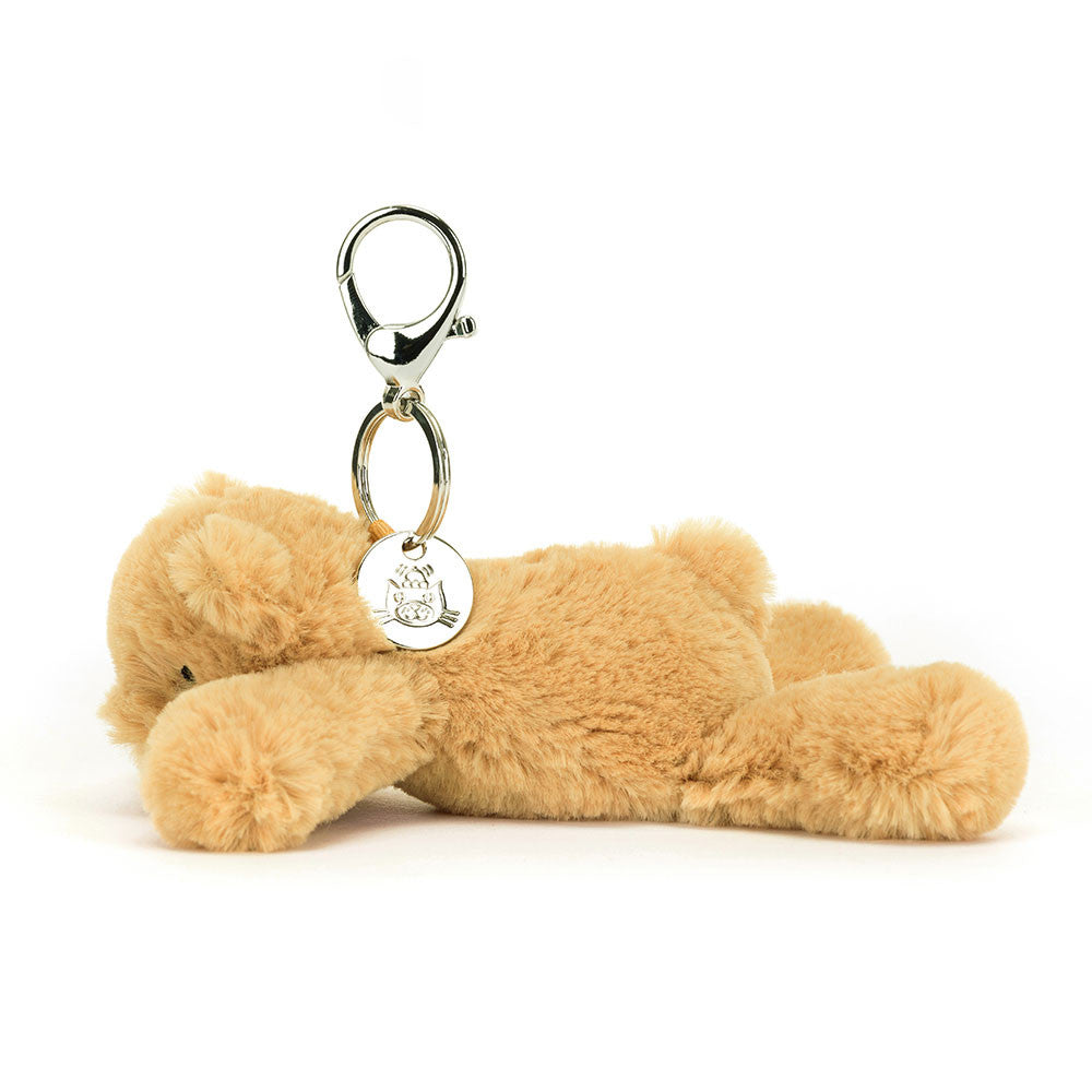 Smudge Bear Bag Charm Jellycat