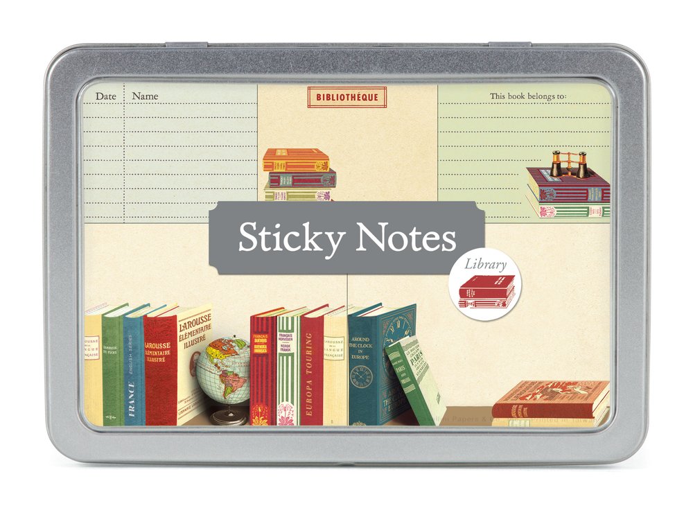 Library Sticky Notes | Cavallini