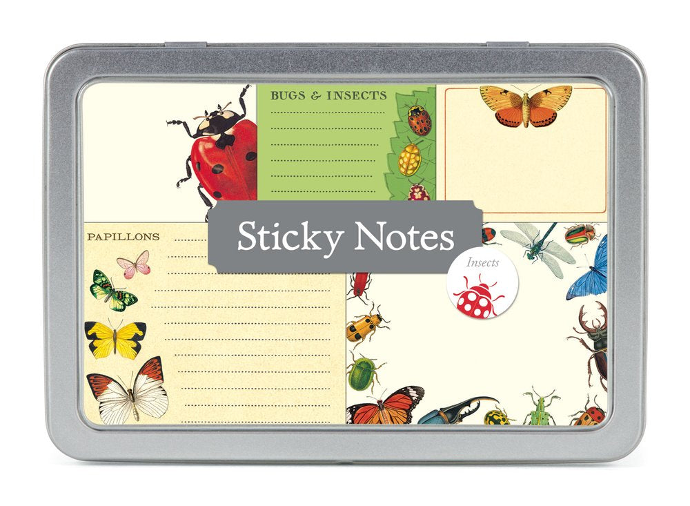 Insects Sticky Notes | Cavallini