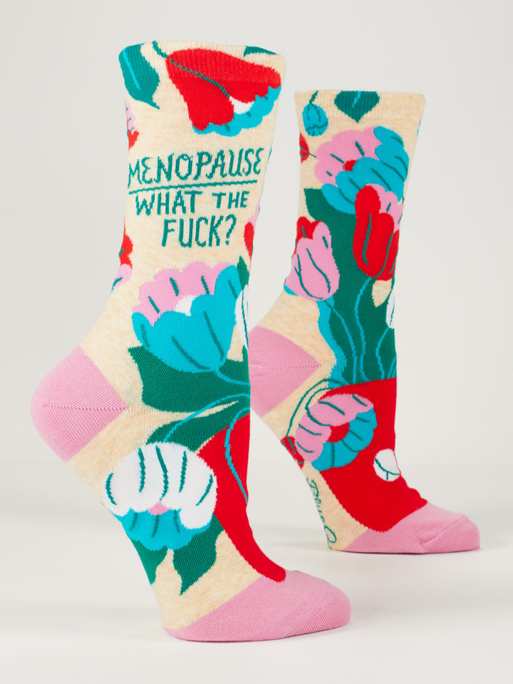 Blue Q | Women's Crew Socks | Menopause