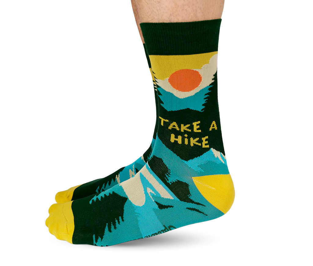 Uptown Sox | Men's Crew Socks | Take a Hike