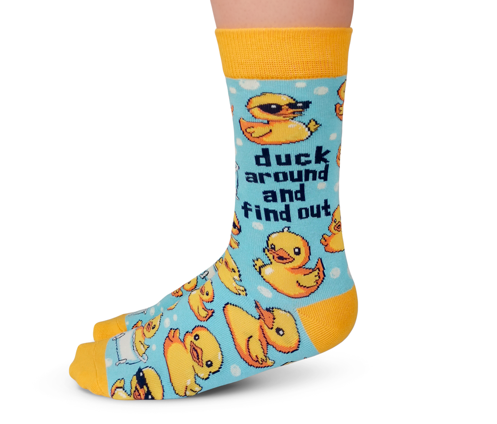 Uptown Sox | Women's Crew Socks | Duck Around