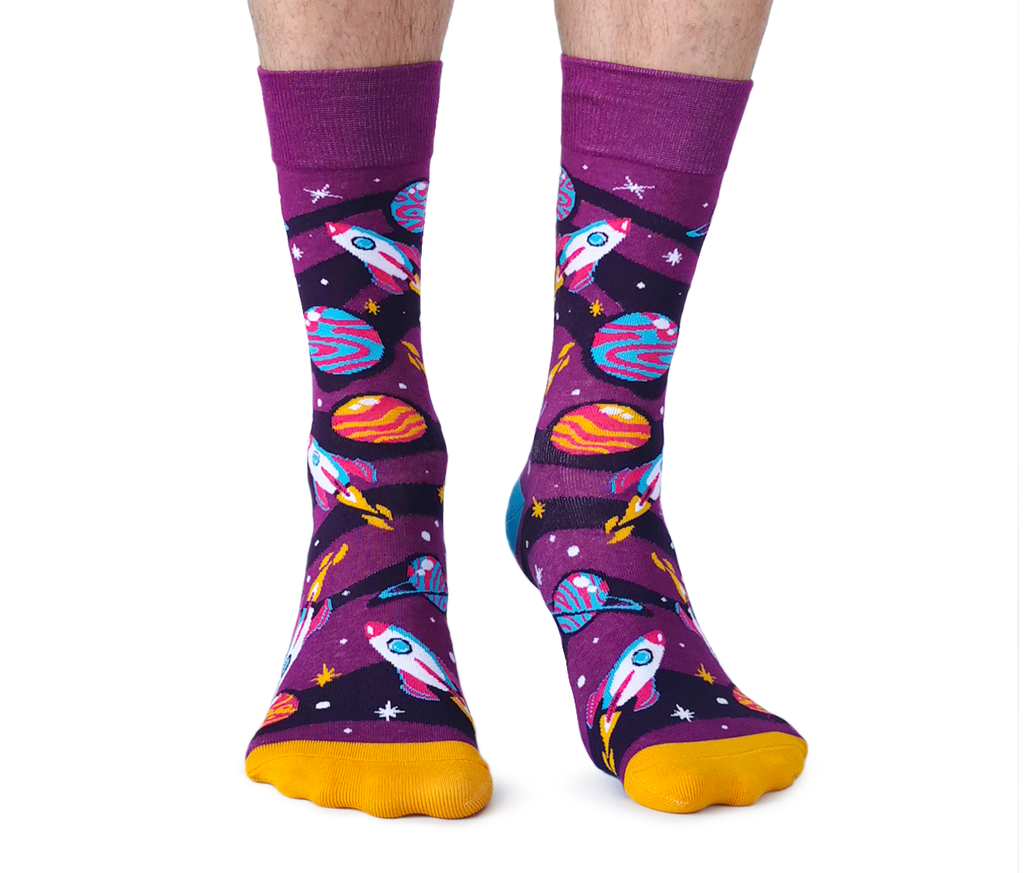 Uptown Sox | Men's Crew Socks | Space