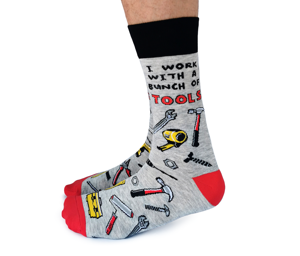 Uptown Sox | Men's Crew Socks | Tool Time