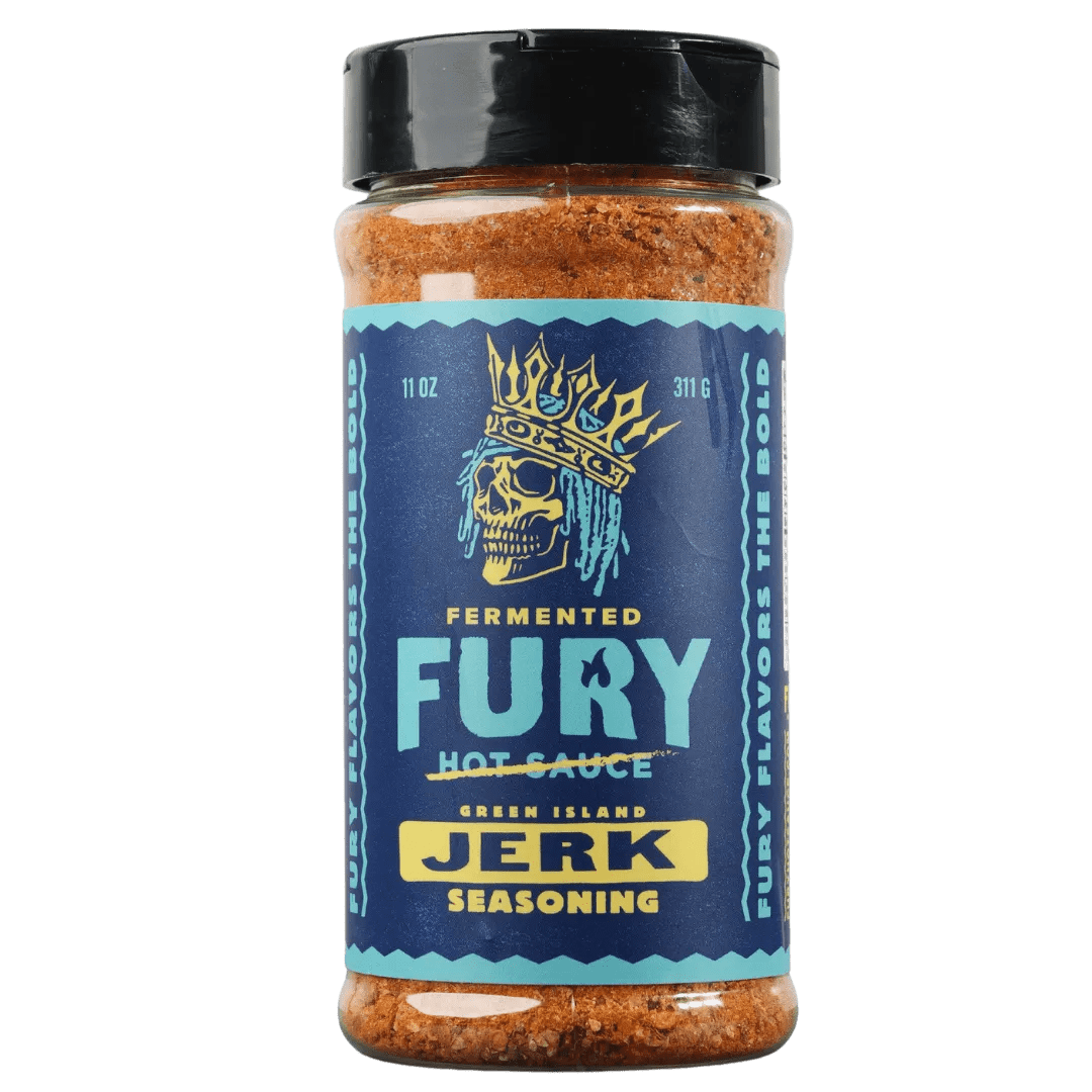 Fury Hot Sauce | Green Island Jerk Seasoning