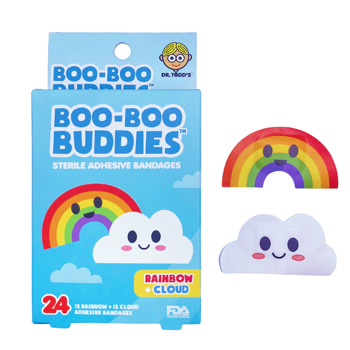 Boo Boo Buddies Bandages | Rainbow & Cloud