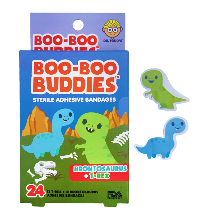 Boo Boo Buddies Bandages | Brontosaurus & T-Rex