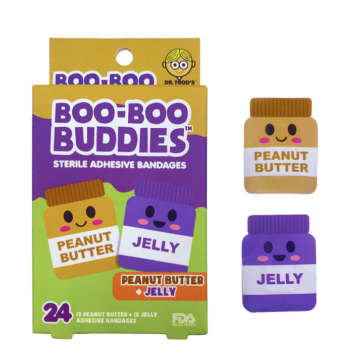 Boo Boo Buddies Bandages | Peanut Butter & Jelly