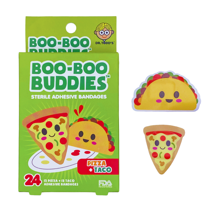 Boo Boo Buddies Bandages | Pizza & Taco